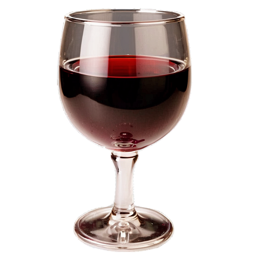 Vintage Red Wine Glass Png 06262024