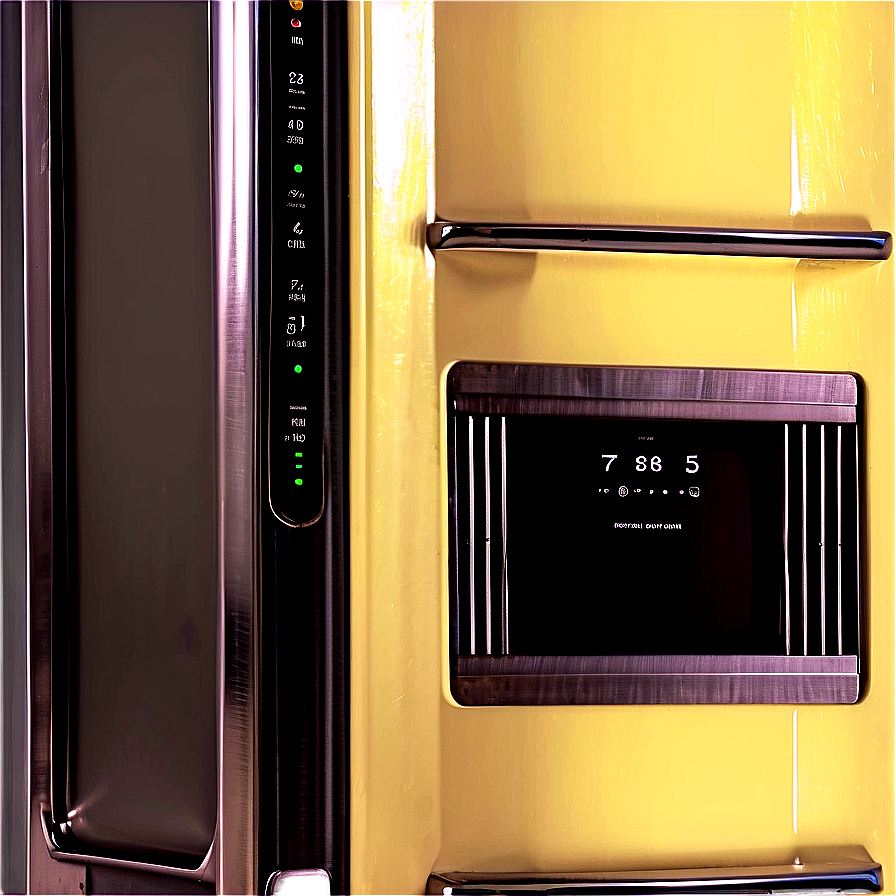 Vintage Refrigerator PNG 05252024 PNG with transparent background