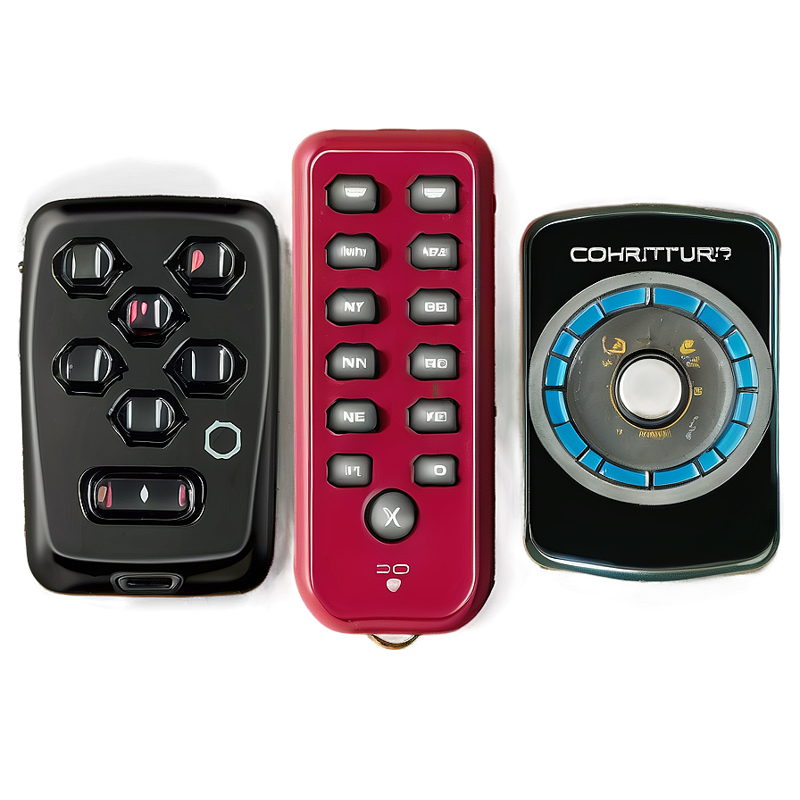 Vintage Remote Control PNG 14 PNG image with a transparent background, free high-resolution download