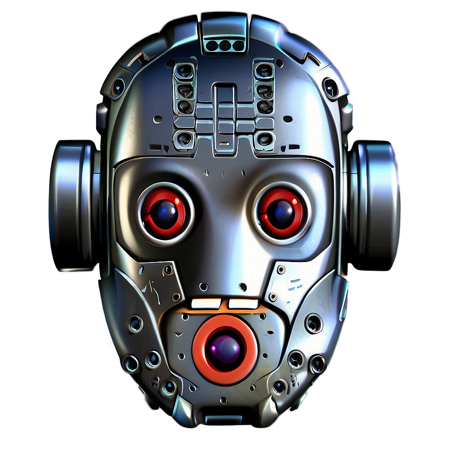 Vintage Robot Head Png 79