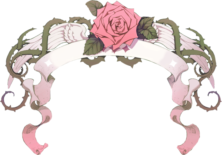 Vintage Rose Banner Graphic