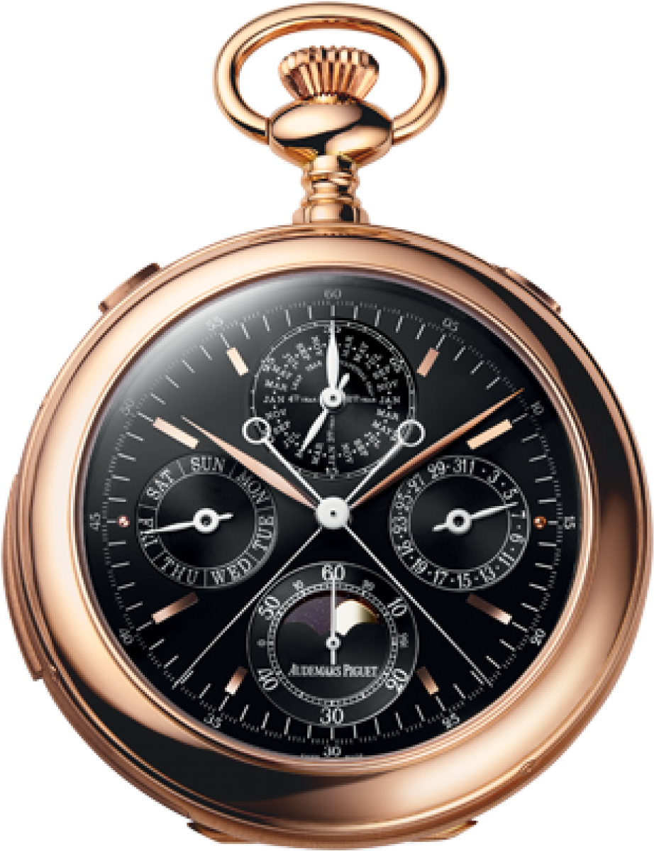Audemars Piguet 25701or - Grand Complication Pocket Watch, HD Png Download PNG with transparent background