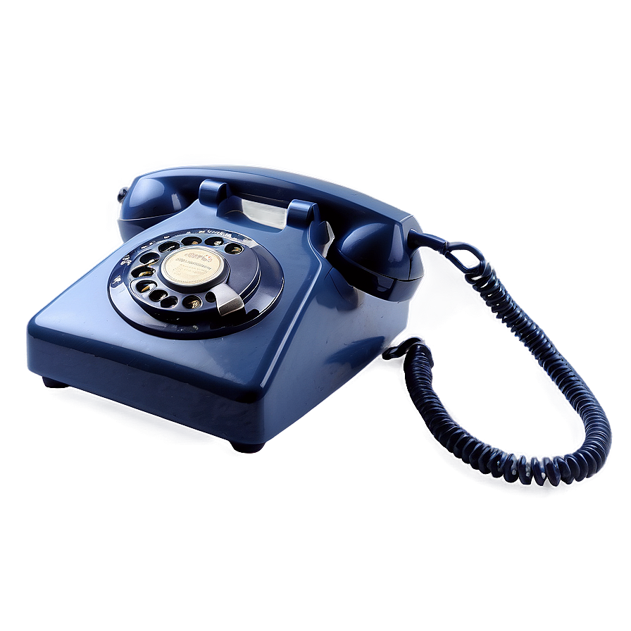 Vintage Rotary Phone Png Eda53