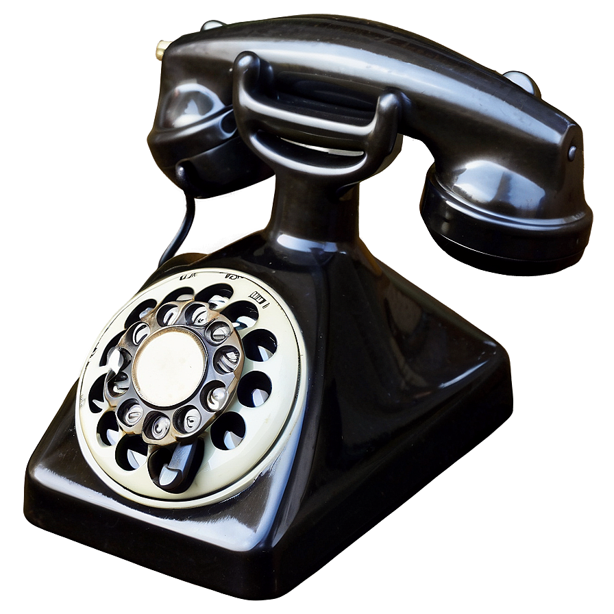 Vintage Rotary Phone Png Jgq29