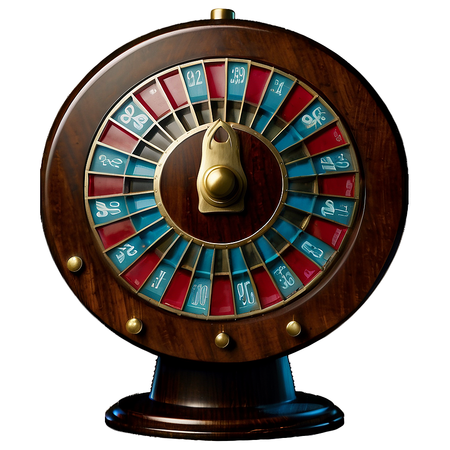 Vintage Roulette Wheel Picture Png 11