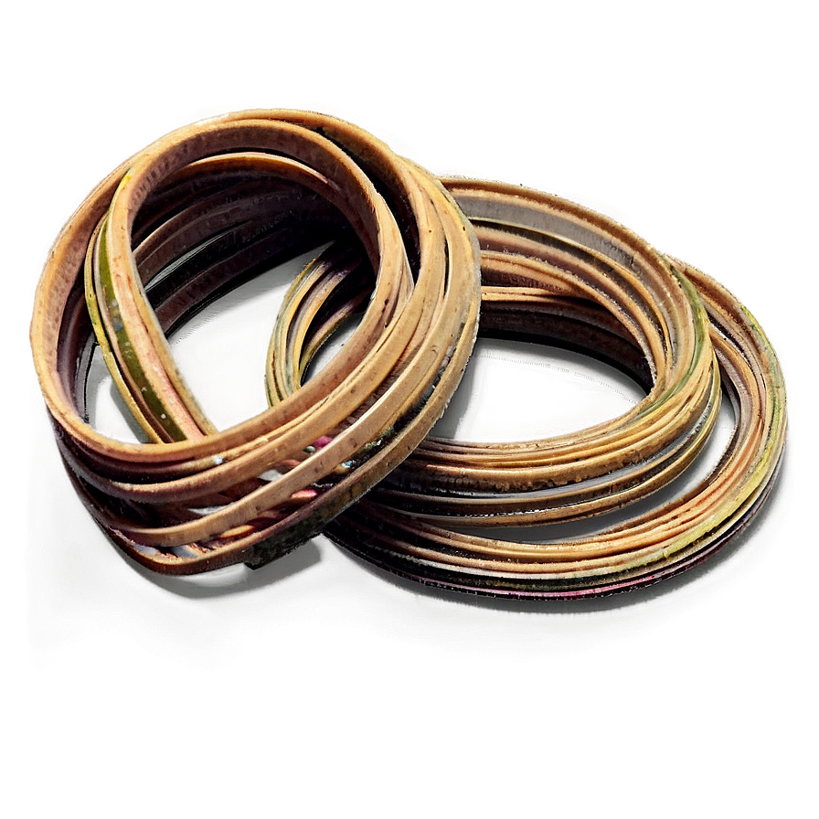 Vintage Rubber Bands Png Dkg98