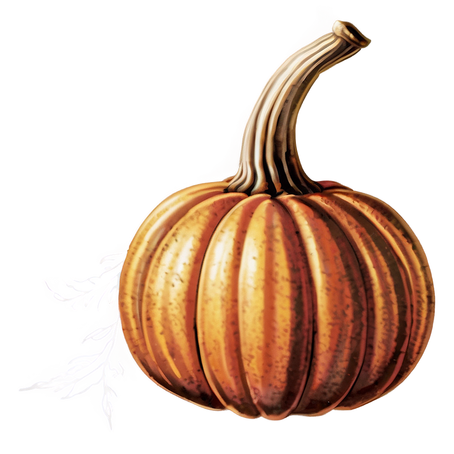 Vintage Rustic Pumpkin Png Vqx