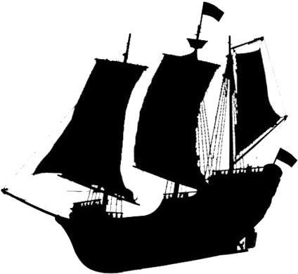 Ship Png Transparent Images - Black Pirate Transparent Background Ship Clipart, Png Download PNG with transparent background