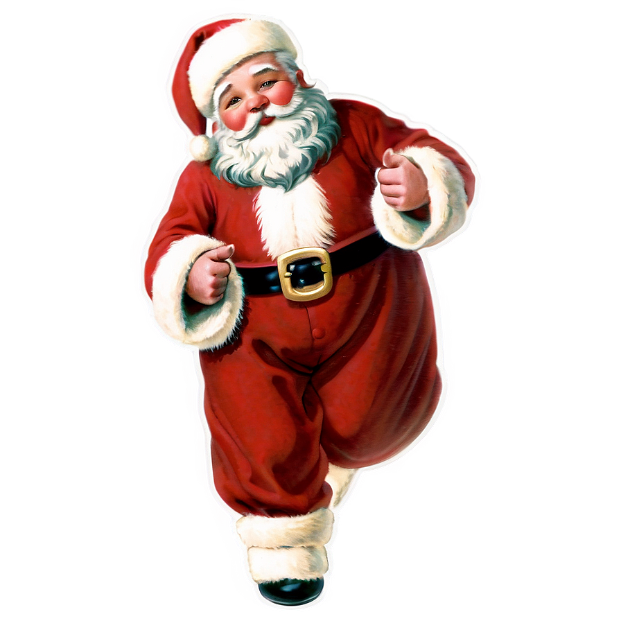 Vintage Santa Claus Png 06252024