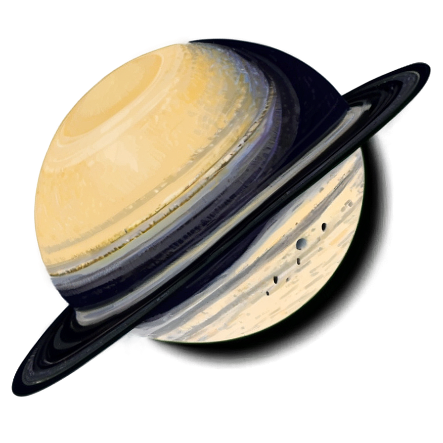 Vintage Saturn Drawing Png Ixo