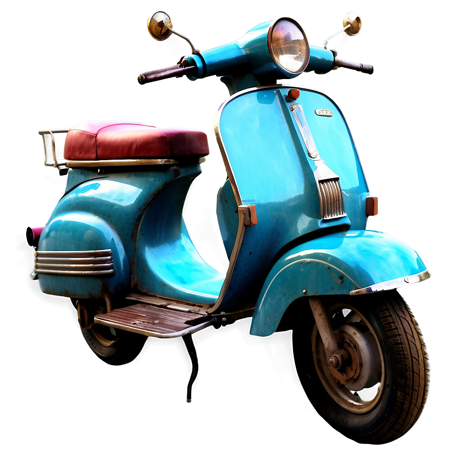 Vintage Scooter PNG 32 PNG with transparent background