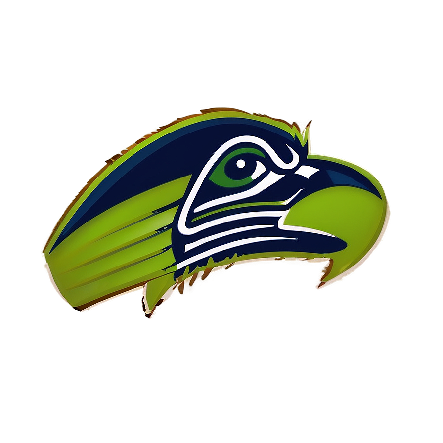 Vintage Seahawks Logo Png 47