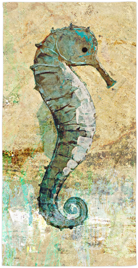 Vintage Seahorse Illustration