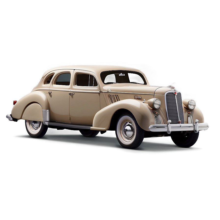 Vintage Sedan Car PNG phc76 PNG image with a transparent background, free high-resolution download
