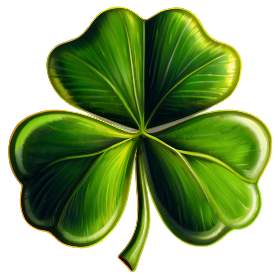 Vintage Shamrock Illustration Png 05242024