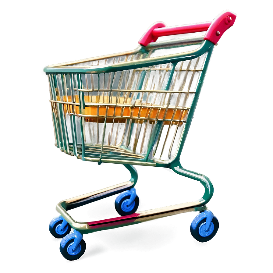 Vintage Shopping Cart Png 21