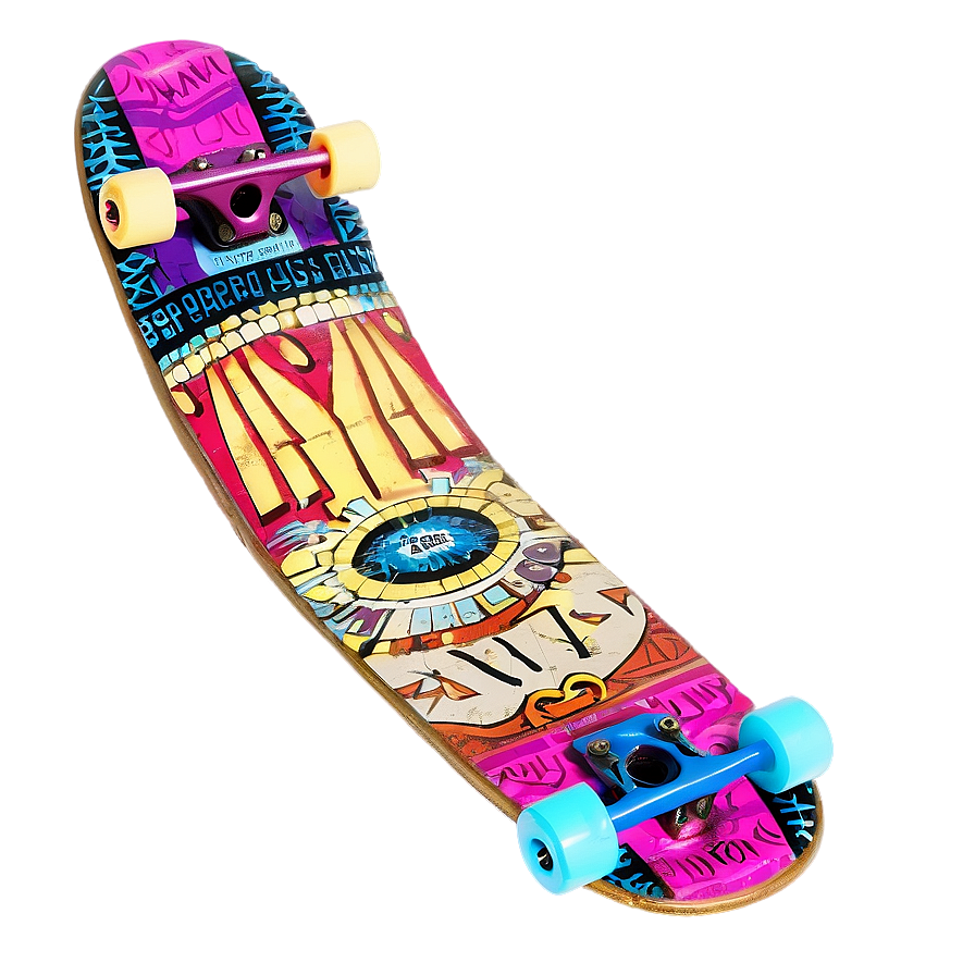 Vintage Skateboard PNG 92 PNG with transparent background