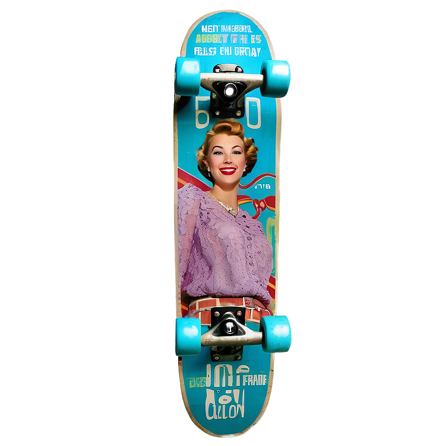 Vintage Skateboard Posters Png 05212024