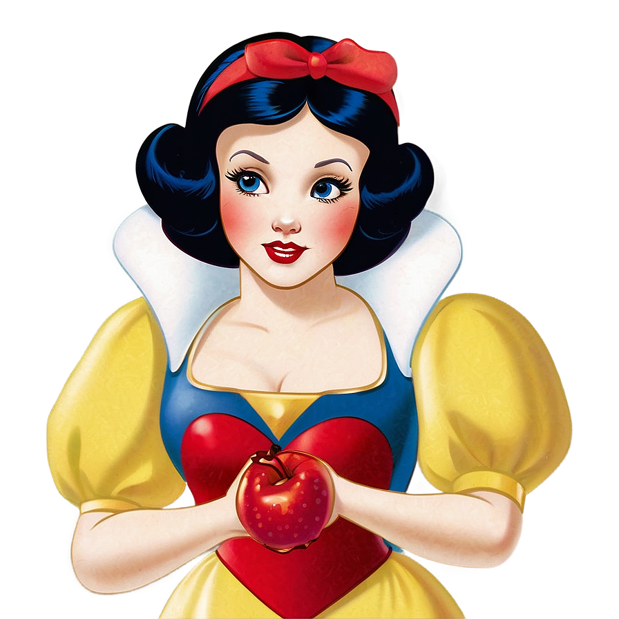 Vintage Snow White Artwork PNG 61 PNG with transparent background