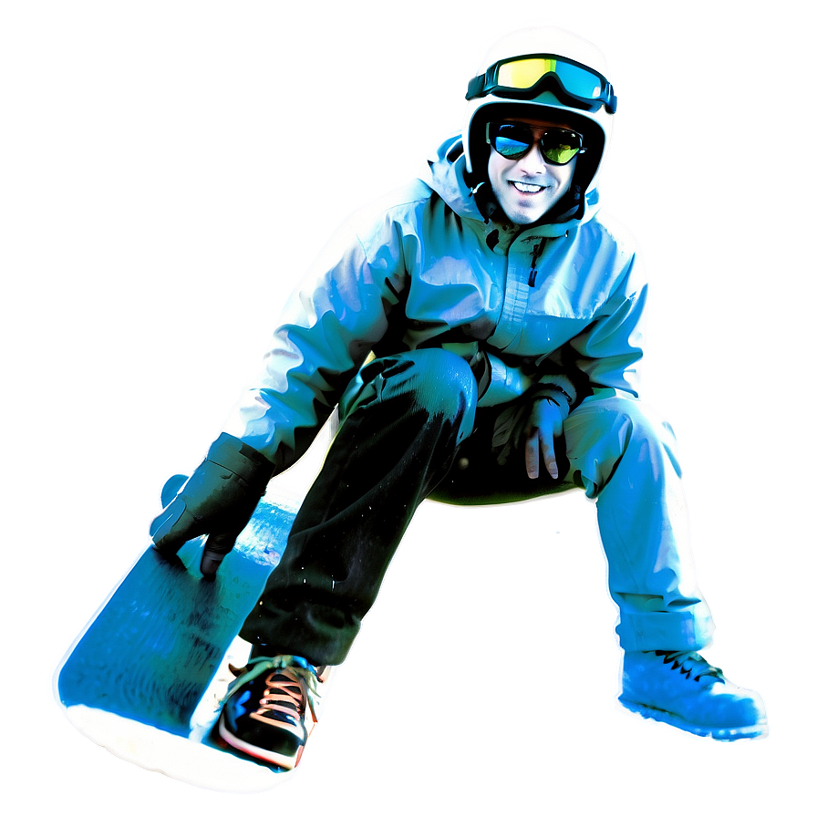 Vintage Snowboarding PNG 06232024 PNG with transparent background