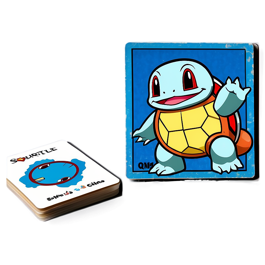 Vintage Squirtle Card Png 05212024