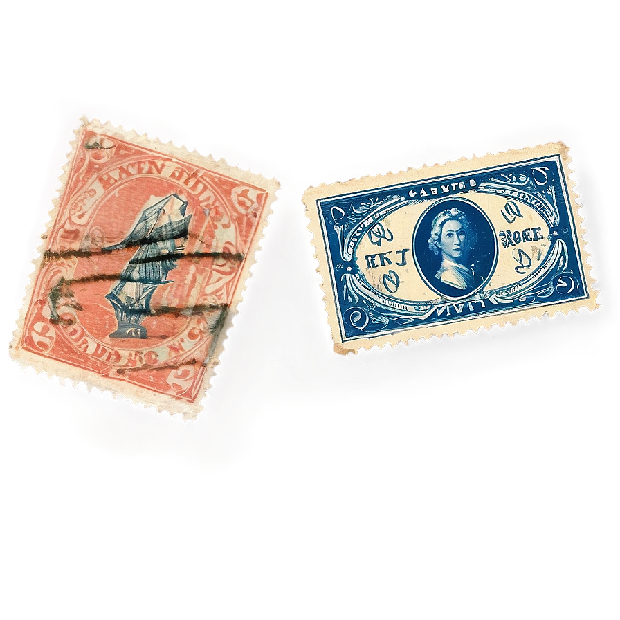 Vintage Stamp Background Png Gbs96