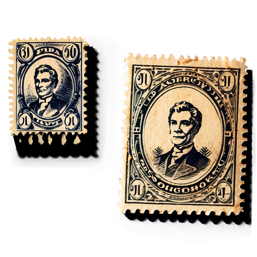 Vintage Stamp Clipart Png Uyo84