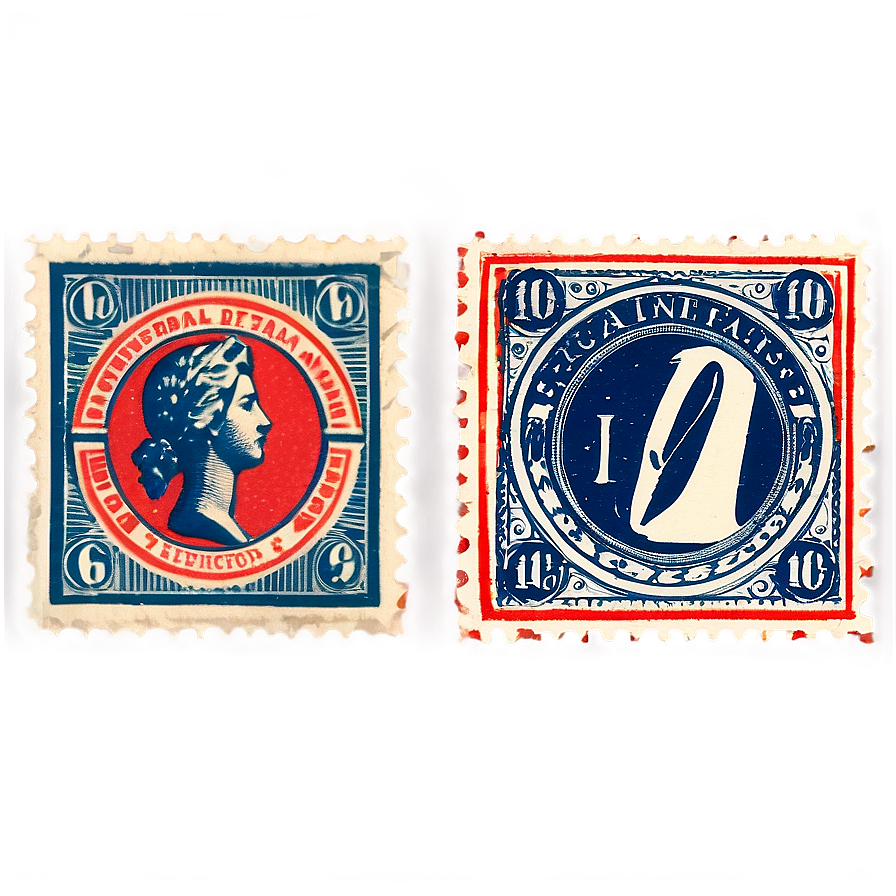 Vintage Stamp Digital Png Tdx