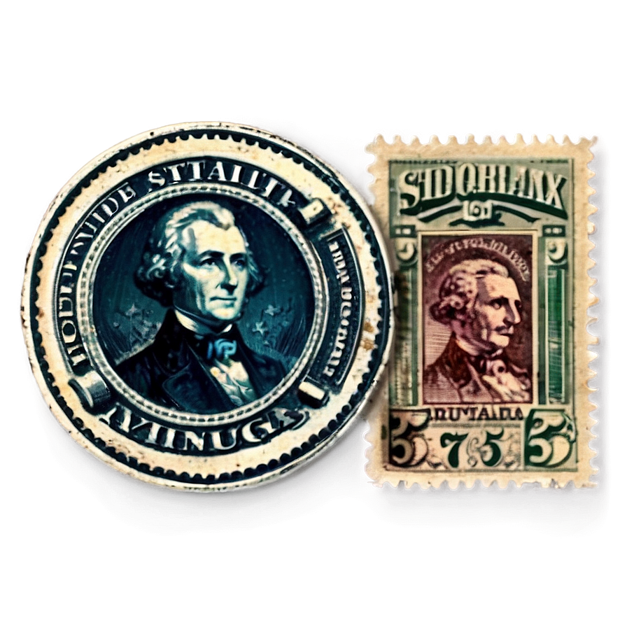 Vintage Stamp Series Png Ajt