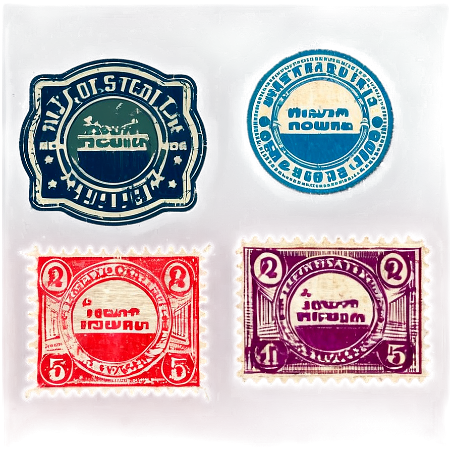 Vintage Stamp Watermark Png Tpd63