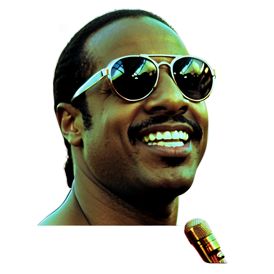 Vintage Stevie Wonder Png Ahd25