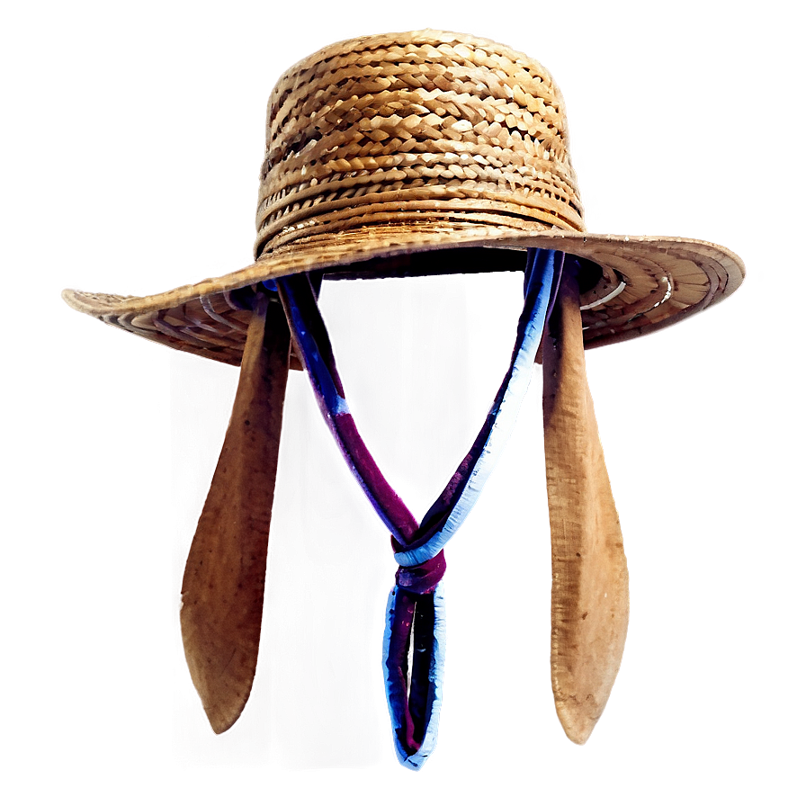 Vintage Straw Hat Png 24