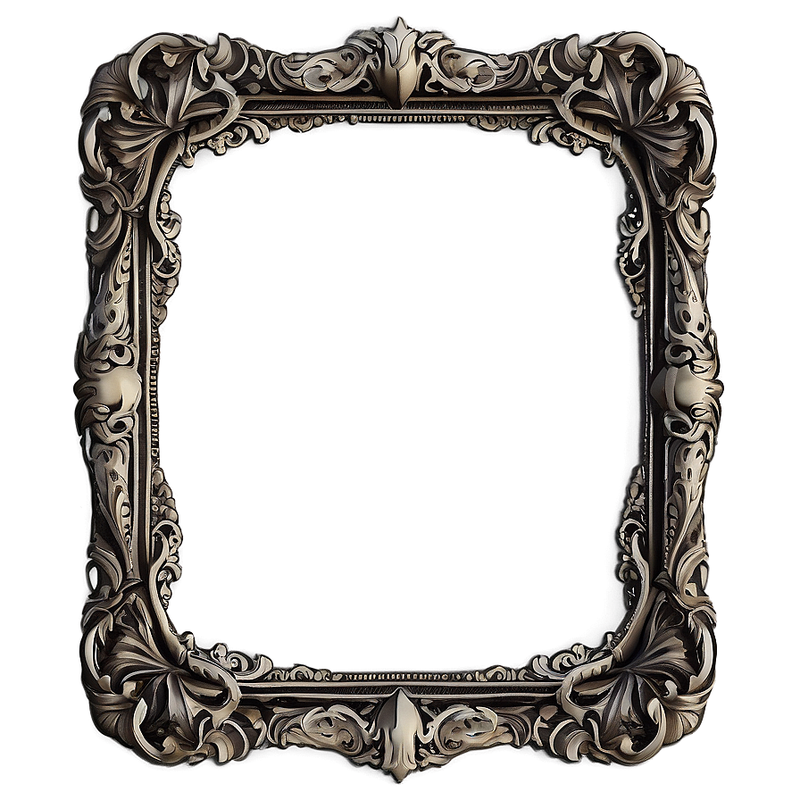 Vintage Style Frame Png Kjs22