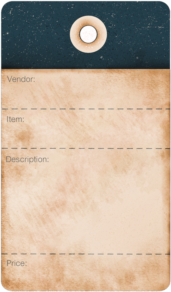 Vintage Price Tags Printable, HD Png Download PNG with transparent background