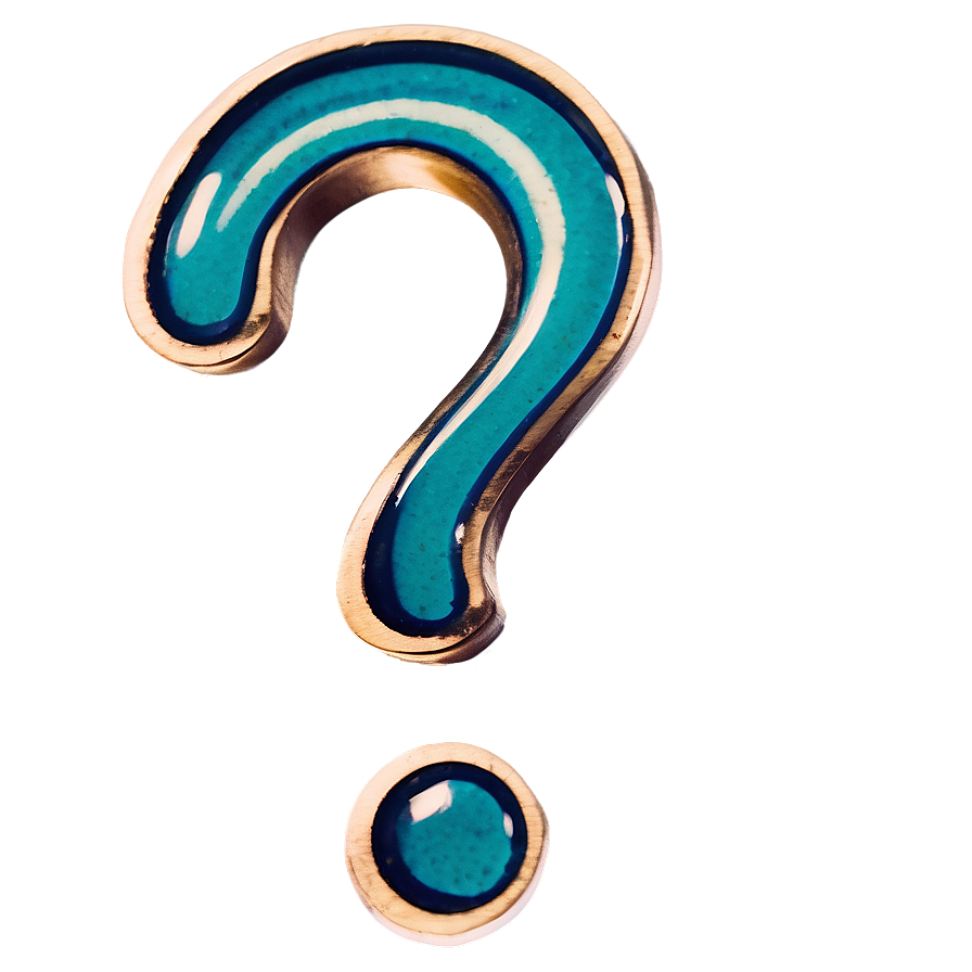 Vintage Style Question Mark PNG 42 PNG with transparent background