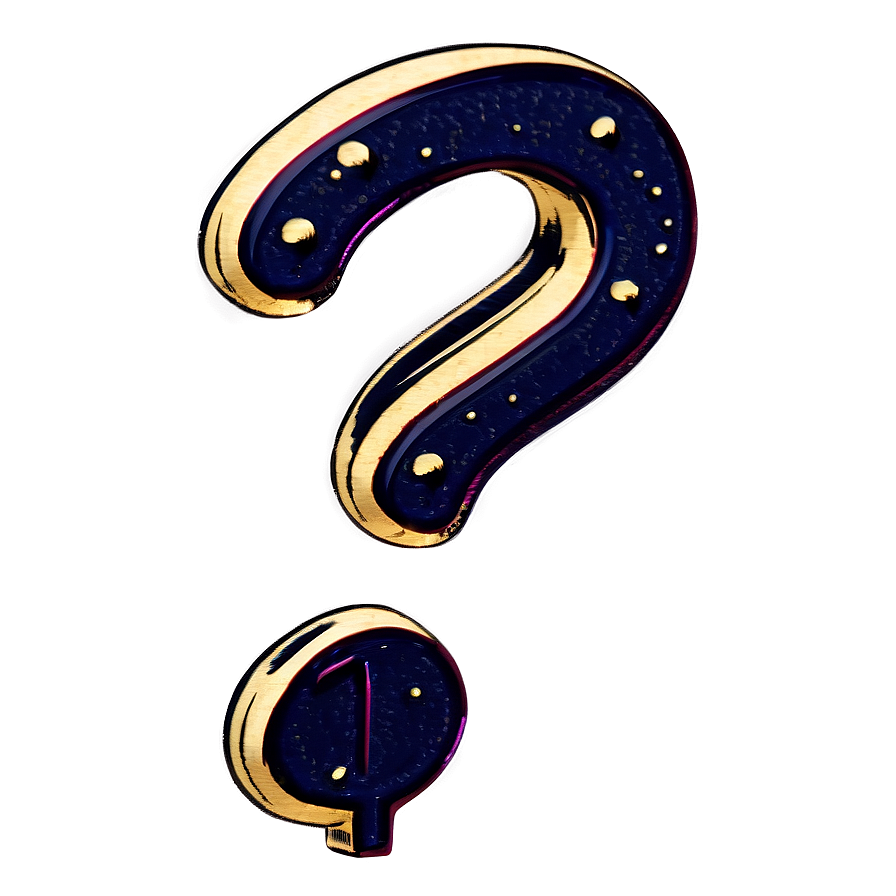 Vintage Style Question Mark PNG env5 PNG with transparent background