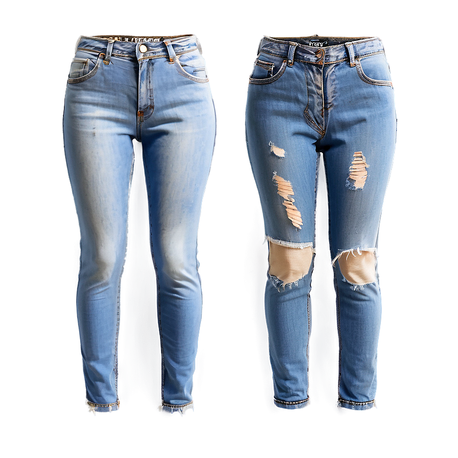 Vintage Style Skinny Jeans Png 06282024