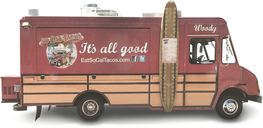 Vintage Style So Cal Tacos Food Truck