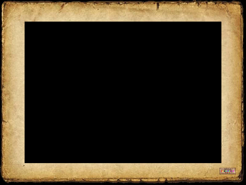 Transparent Papiro Png - Golden Wooden Frame Png, Png Download PNG with transparent background
