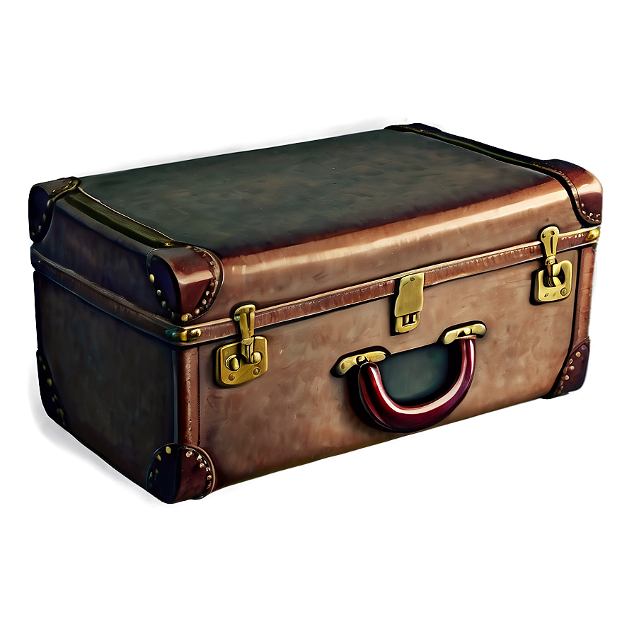 Vintage Suitcase Png 06112024