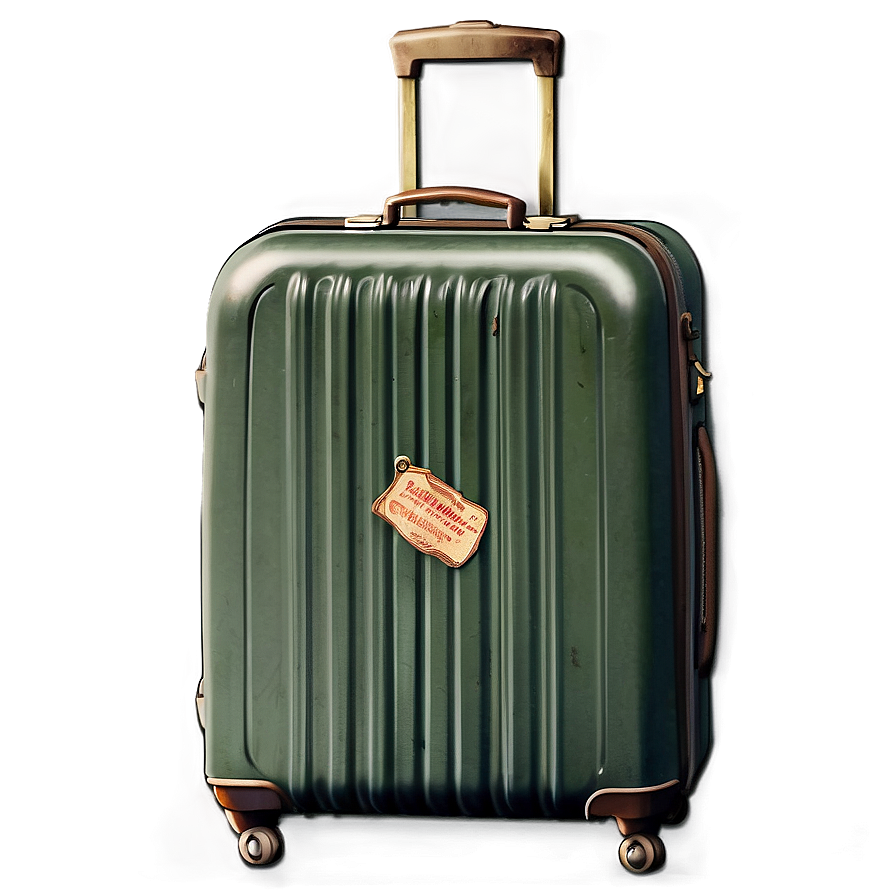 Vintage Suitcase PNG 3 PNG with transparent background
