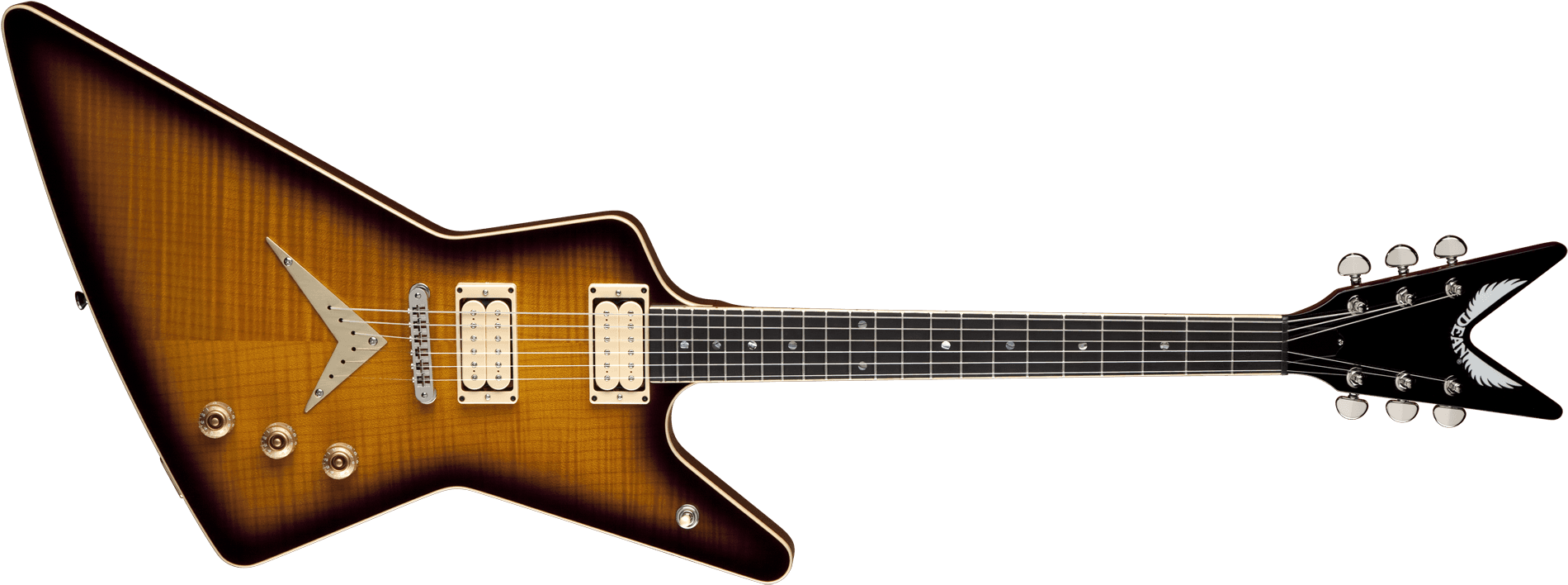 Electric Guitar Png - Dean Explorer Floyd Rose, Transparent Png PNG with transparent background
