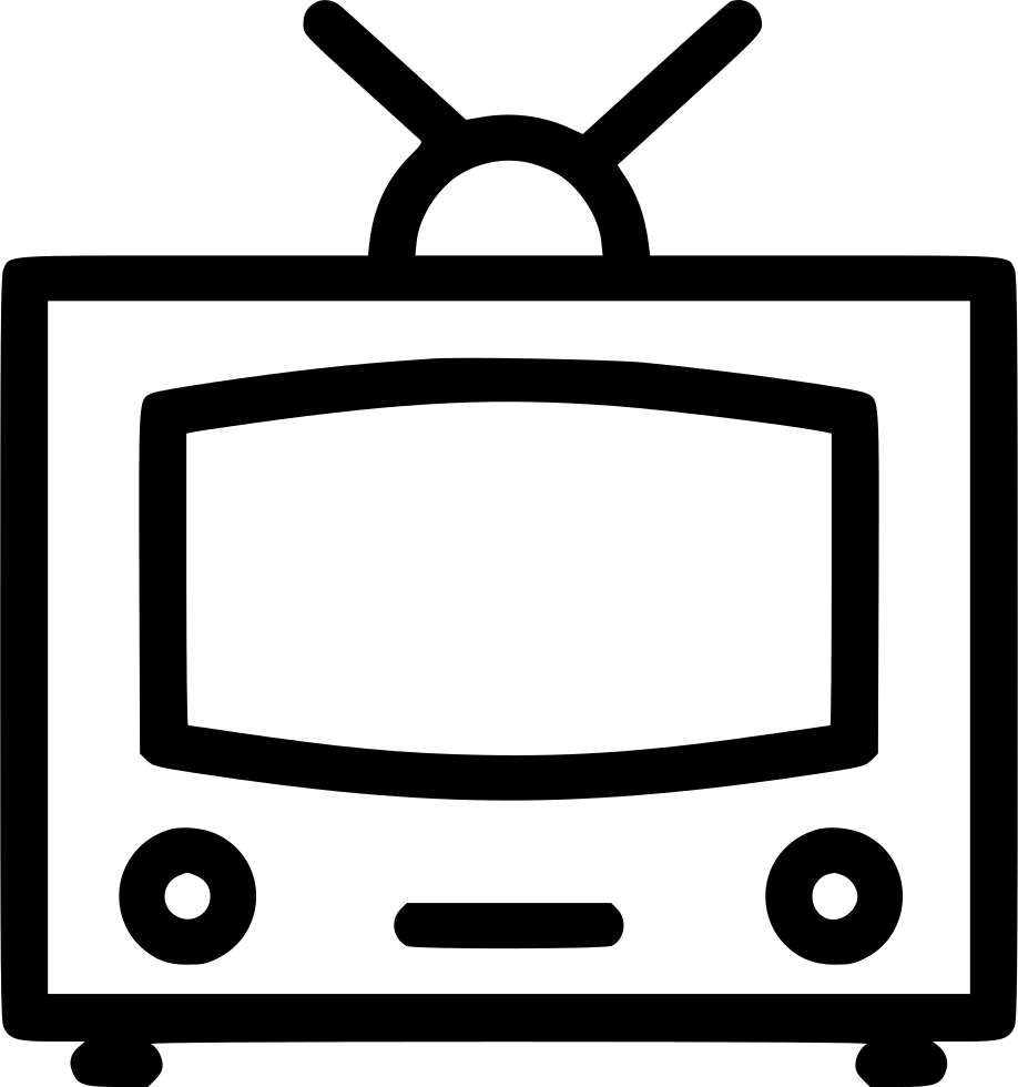 Old Tv - - Old Tv Icon Png PNG image with a transparent background, free high-resolution download