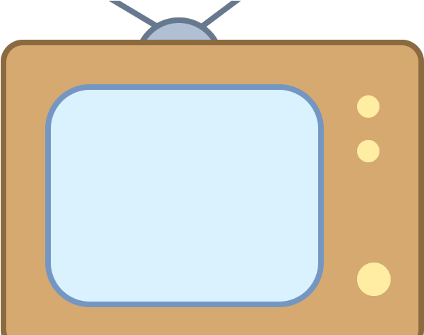 Vintage T V Icon