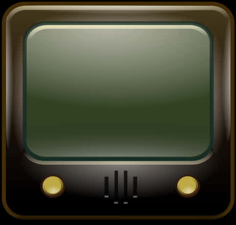 Vintage T V Icon