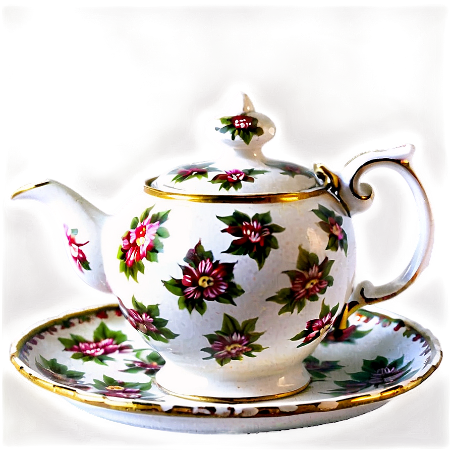 Vintage Tea Tray PNG 80 PNG image with a transparent background, free high-resolution download
