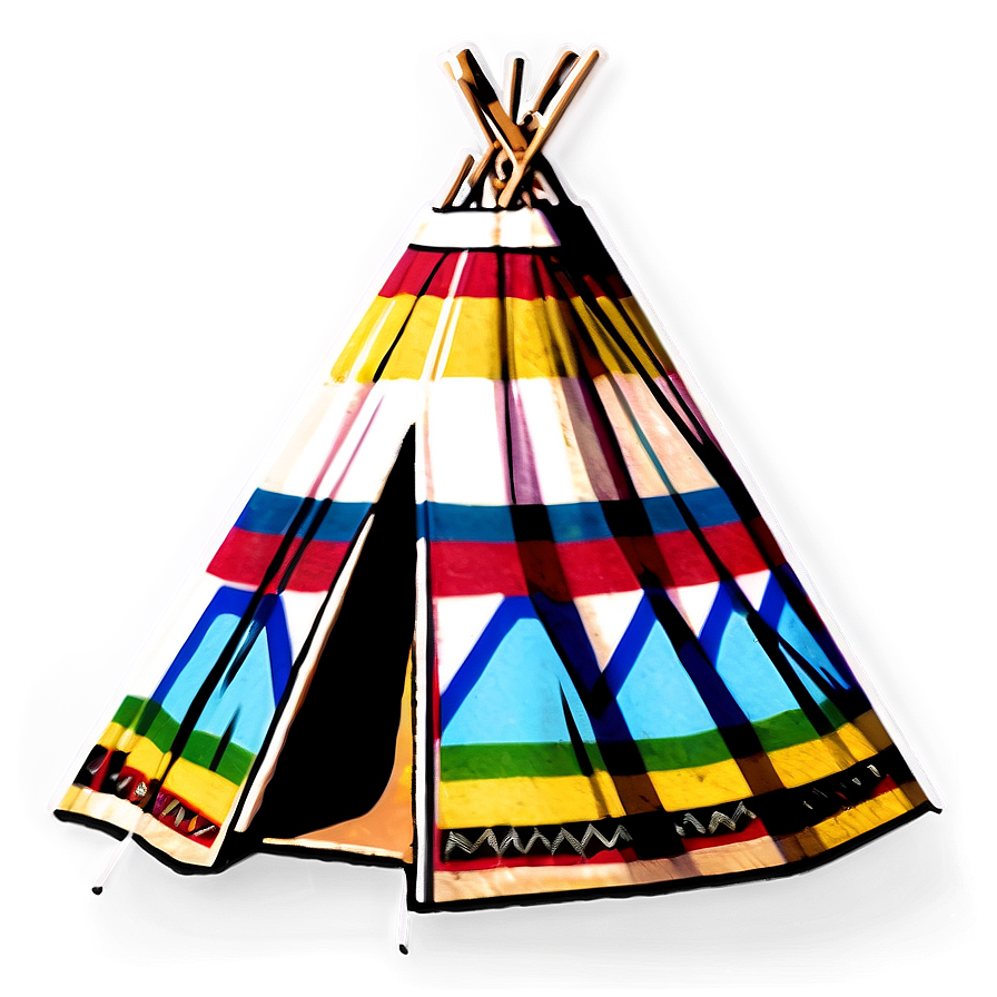 Vintage Teepee Sketch Png Rxb44