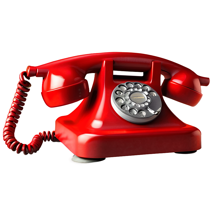 Vintage Telephone Classic Png Wjs26