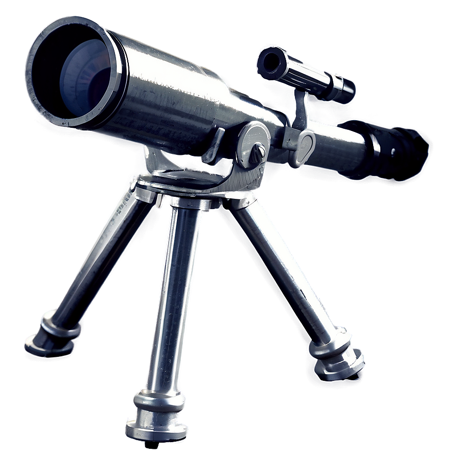 Vintage Telescope PNG qlc91 PNG with transparent background