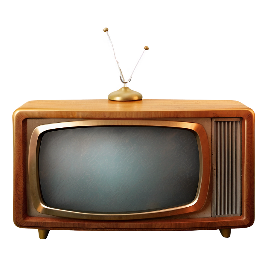 Vintage Television Screen Png Wgh